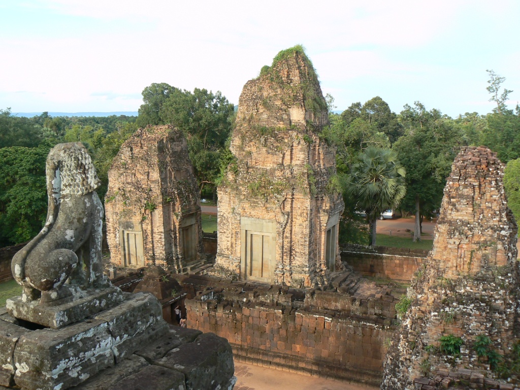 The last temple visited was the oldest, and presented nice views over the countryside