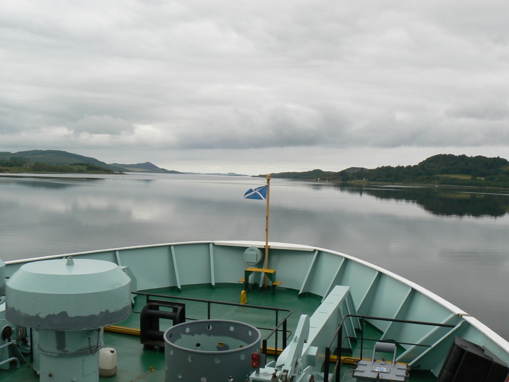 The ferry to Islay gets an early morning start