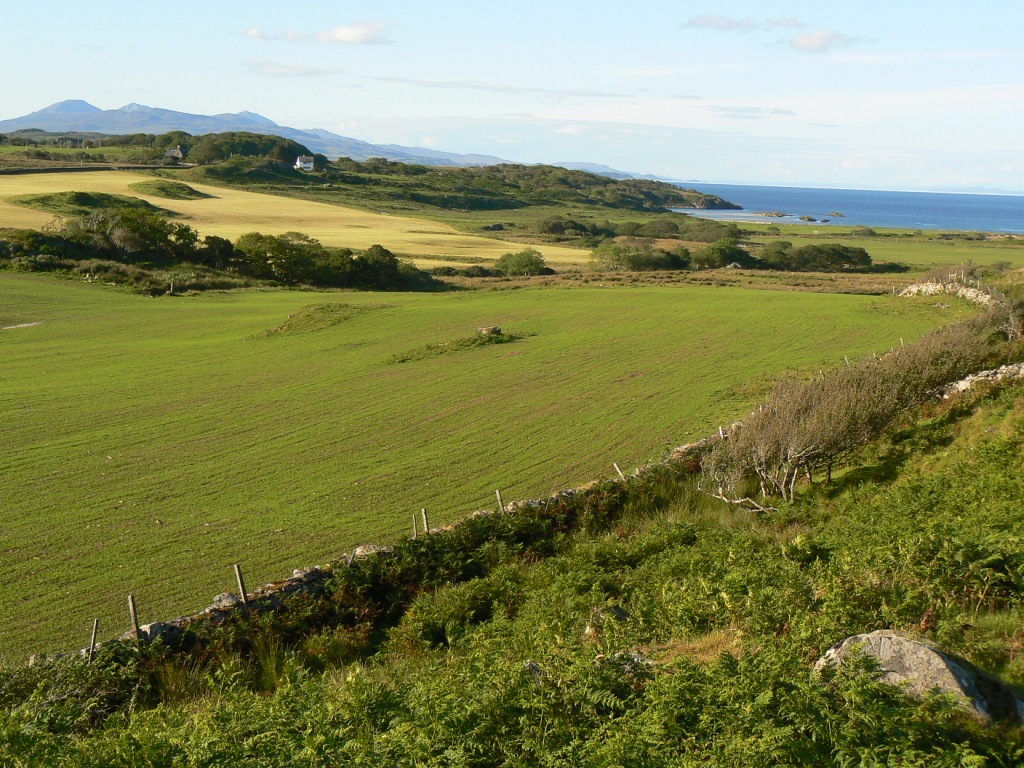 The view from Tempo at Kildalton on Islay on my birthday