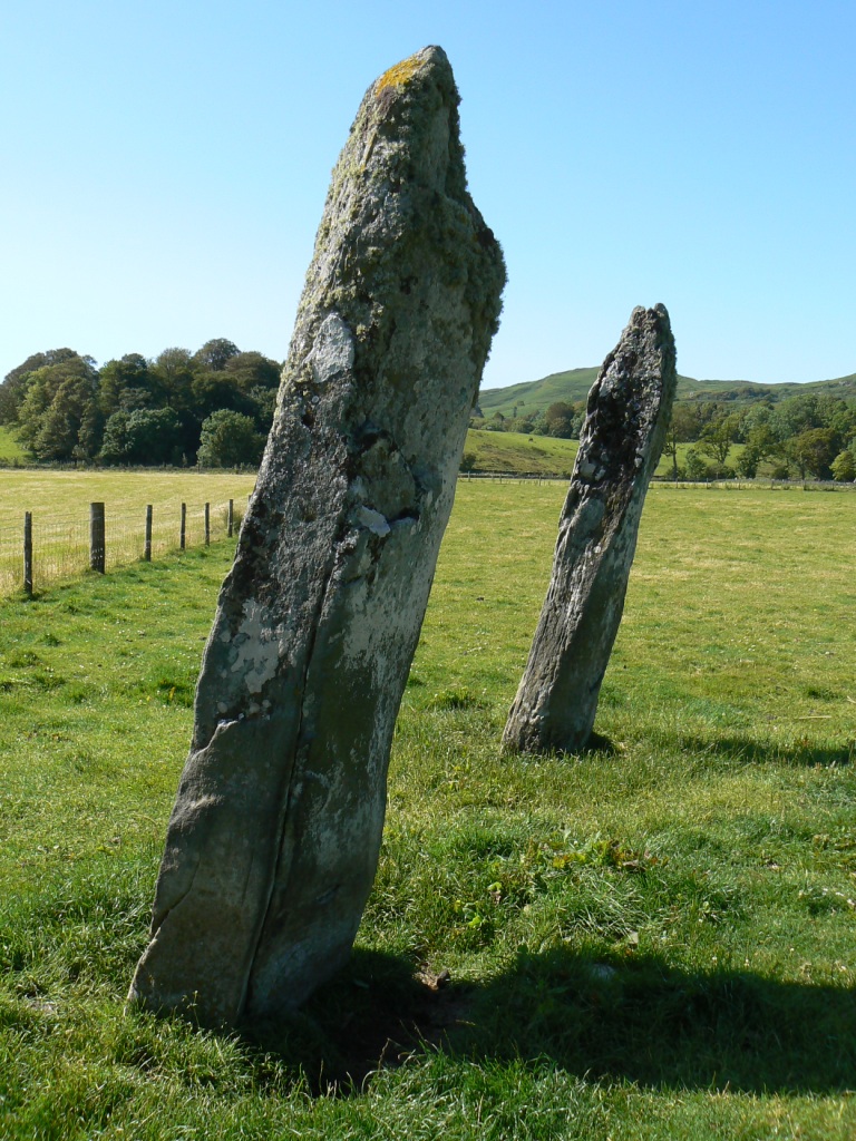 This group is on the mainland south of Oban at Kilmartin Glen