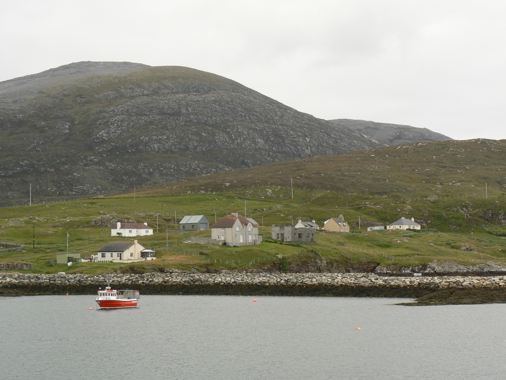 The outer islands were often very stark