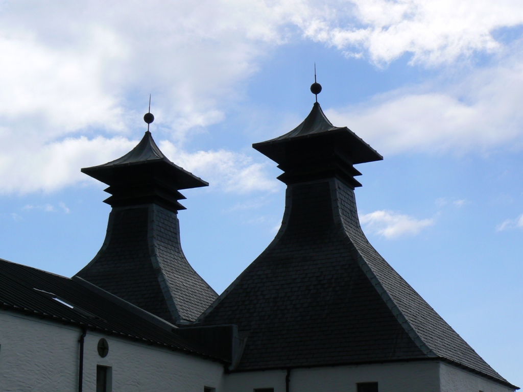 The kiln chimneys traditionally have this pagoda shape. No one I asked could explain why.