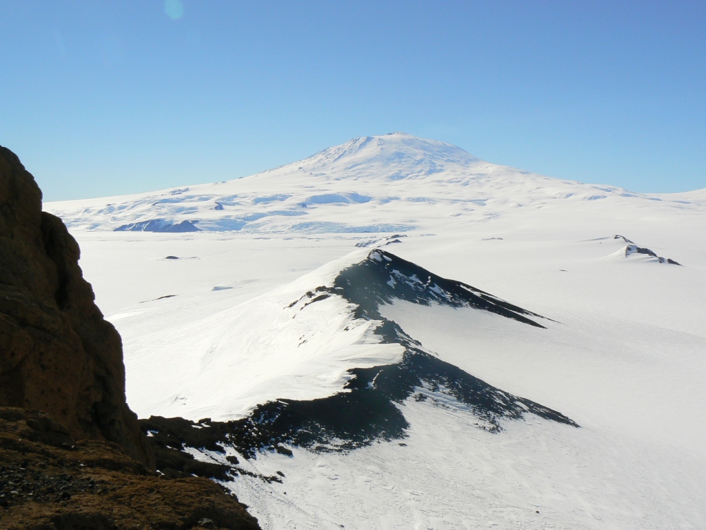 View toward Mount Erebus
