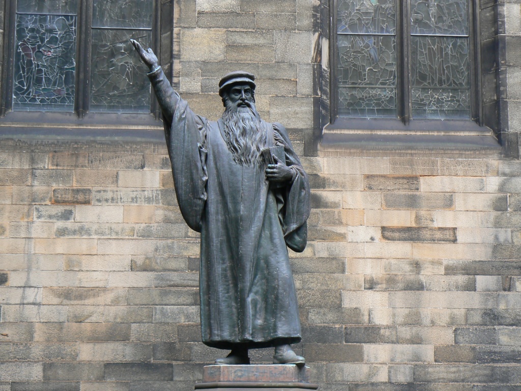 John Knox founded the Church of Scotland - and contributed to the stereotypical dourness.