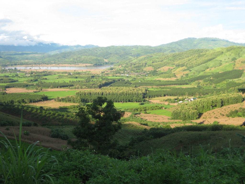 It flows between Laos and Thailand and between the hills and the flats through very productive countryside. It is easy to understand why this land has seen many battles over the years.